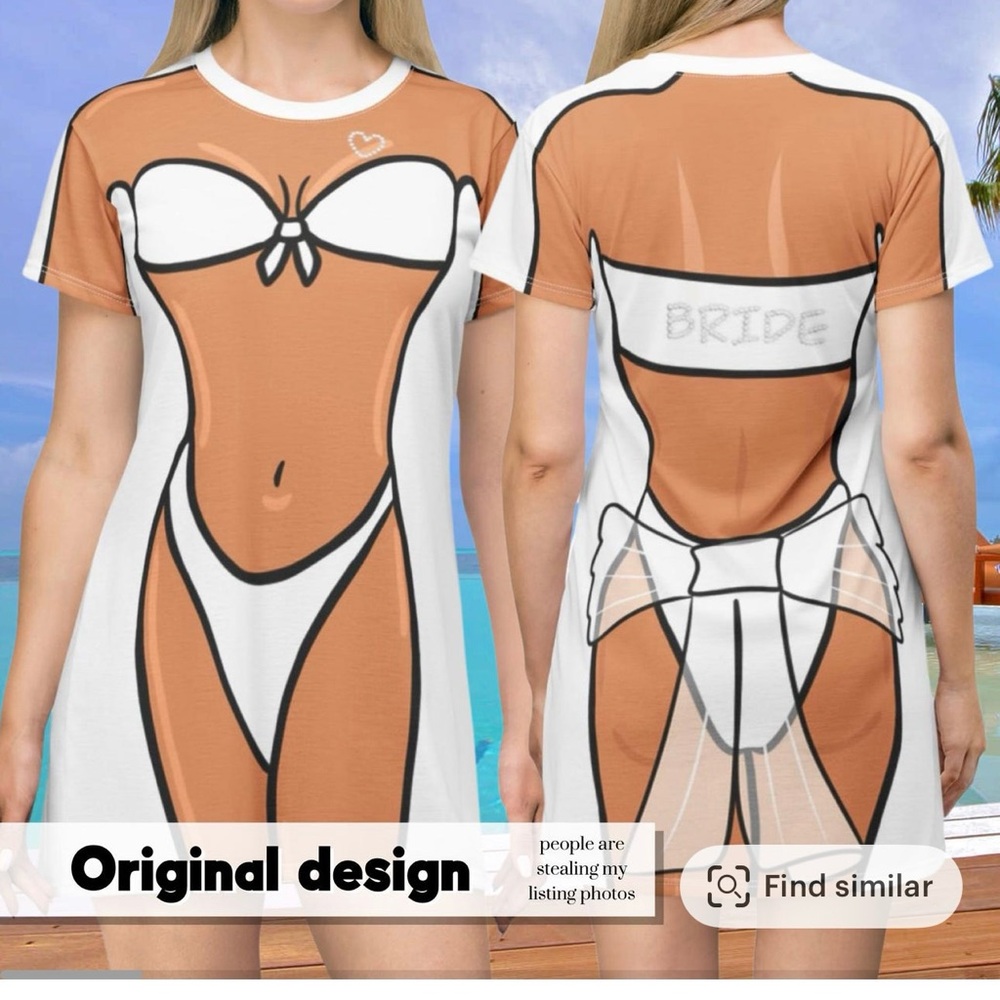 Bride Graphic T-Shirt Dress